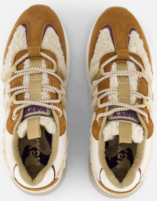 Mexx Moana Sneakers cognac Textiel