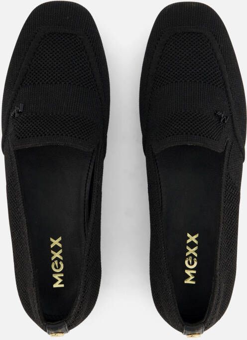 Mexx Nanaki Instappers zwart Textiel