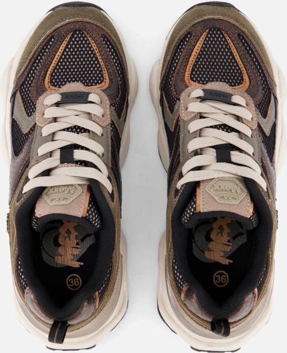 Mexx Norah Komo Sneakers zwart Synthetisch