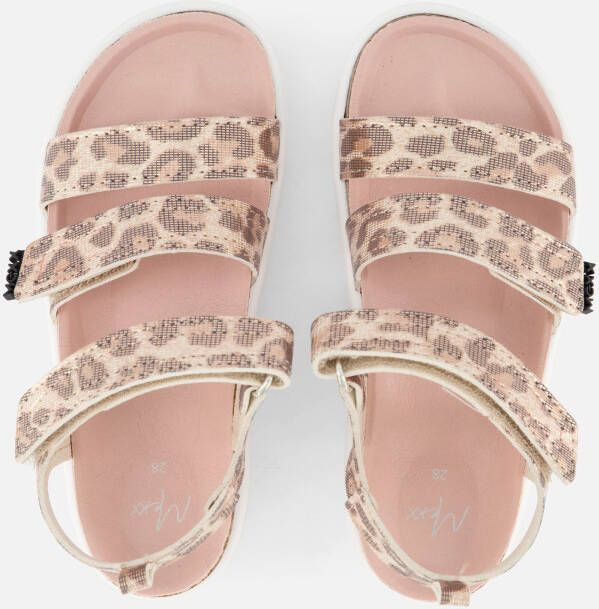 Mexx Paddy Leopard Sandalen roze Synthetisch