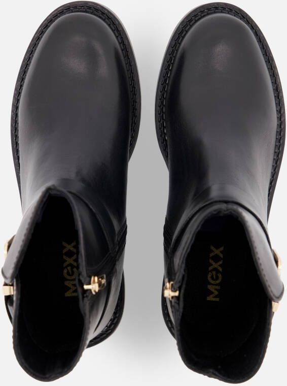 Mexx Piera Mabel Biker boots zwart Leer
