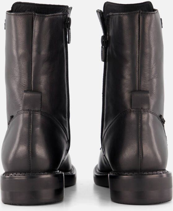 Mexx Pina Mabel Veterboots zwart Leer
