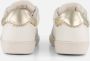 Mexx Kids XX825151-795 Meisjes Lage Sneakers Wit Goud Leer Veters - Thumbnail 6