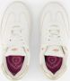 Mexx Kids XX825151-795 Meisjes Lage Sneakers Wit Goud Leer Veters - Thumbnail 7