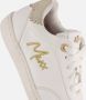 Mexx Kids XX825151-795 Meisjes Lage Sneakers Wit Goud Leer Veters - Thumbnail 9