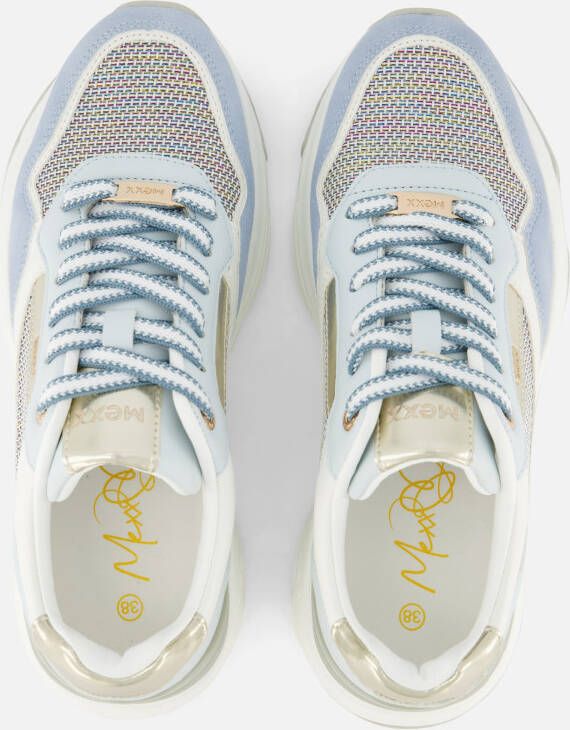 Mexx Radja Pax Sneakers blauw Synthetisch