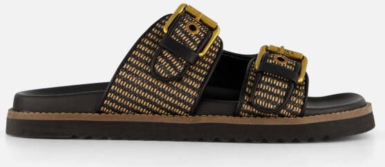 Mexx Reilly Penny Slippers zwart Synthetisch