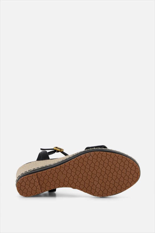 Mexx Ricky Palace Espadrilles met hak zwart