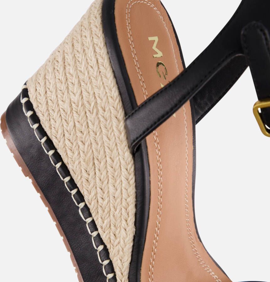 Mexx Ricky Palace Espadrilles met hak zwart