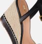 Mexx Ricky Palace Sandalen Met Sleehak Dames Zwart - Thumbnail 21