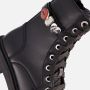 Mexx Kids XX825592-789 Meisjes Biker Boots Zwart Imitatieleer Veters - Thumbnail 8