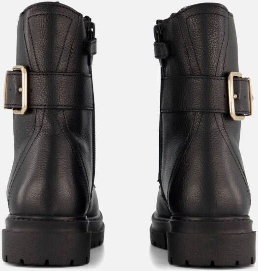 Mexx Zoe Zara Veterboots zwart Leer