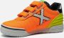 Munich Sneakers Oranje Imitatieleer 081229 Kunstleer - Thumbnail 9