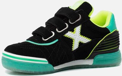 Munich sneaker 1514292 zwart groen - Schoenen.nl
