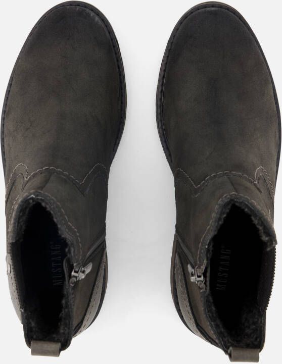 mustang Chelsea boots zwart Pu