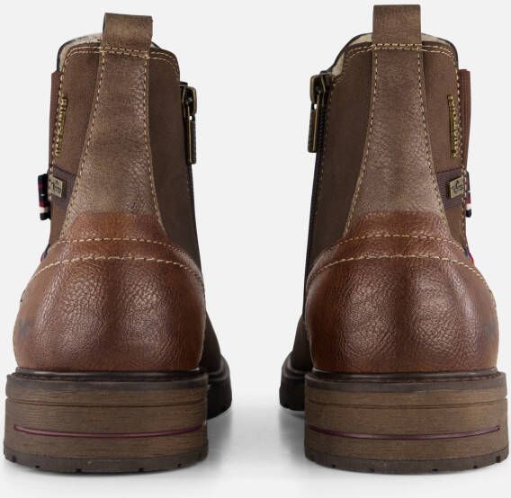 mustang Chelsea boots bruin Pu