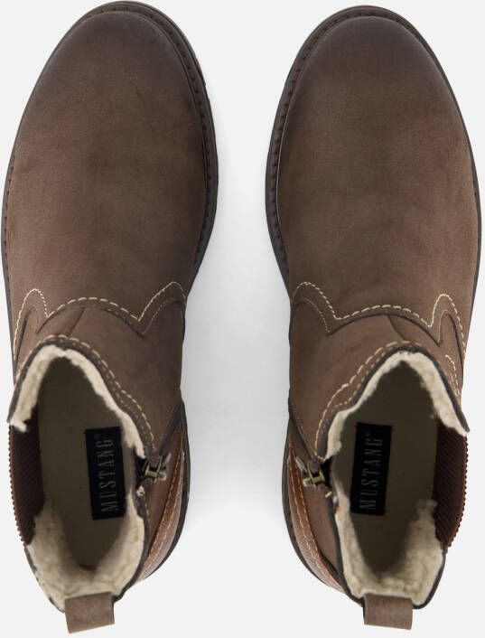 mustang Chelsea boots bruin Pu