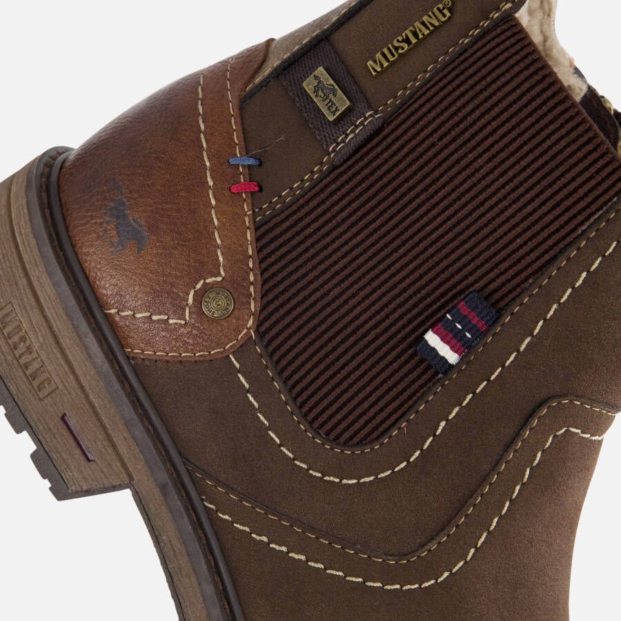 mustang Chelsea boots bruin Pu