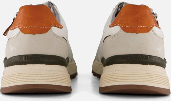 mustang Sneakers wit Leer