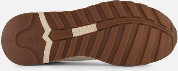 mustang Sneakers wit Leer