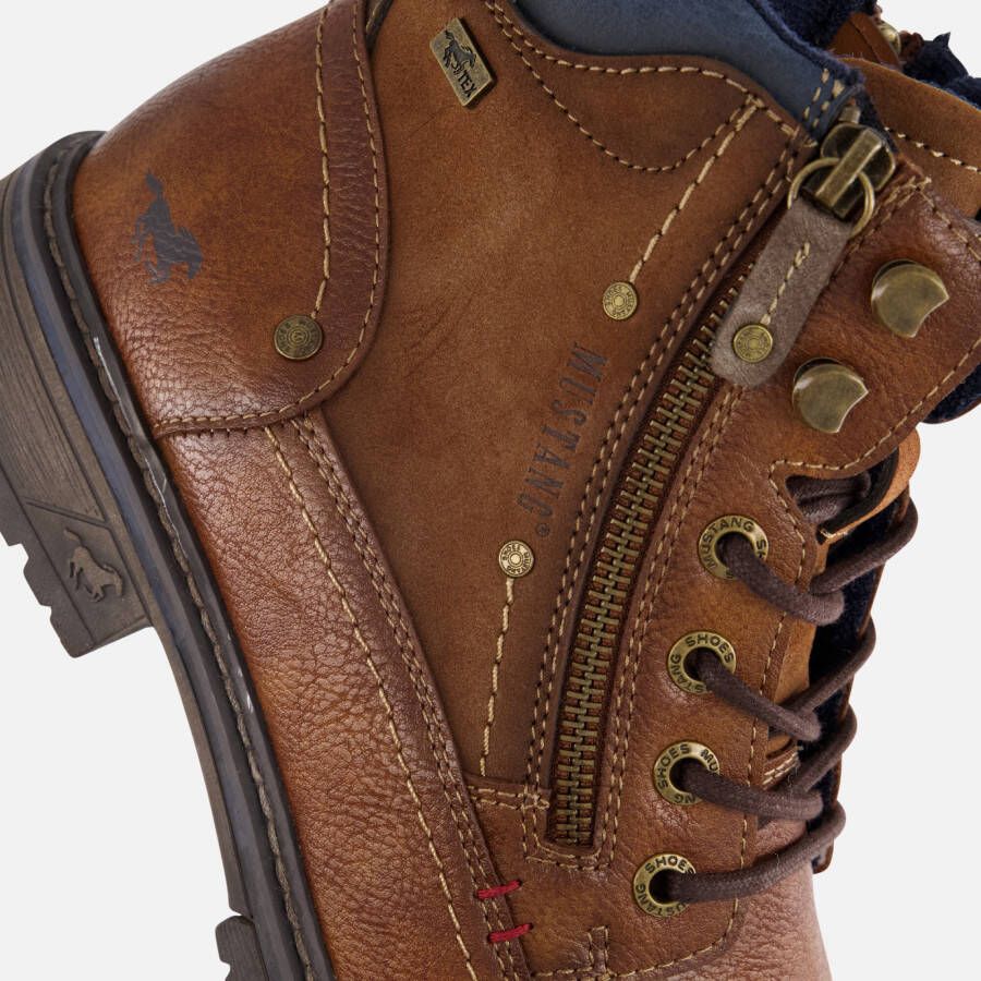 mustang Veterboots bruin Pu
