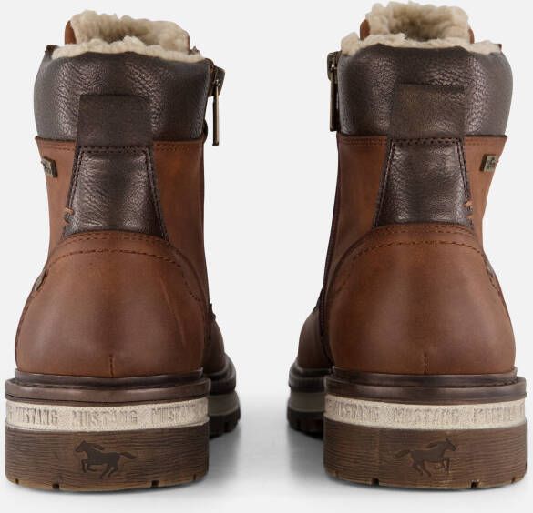 mustang Veterboots cognac Pu