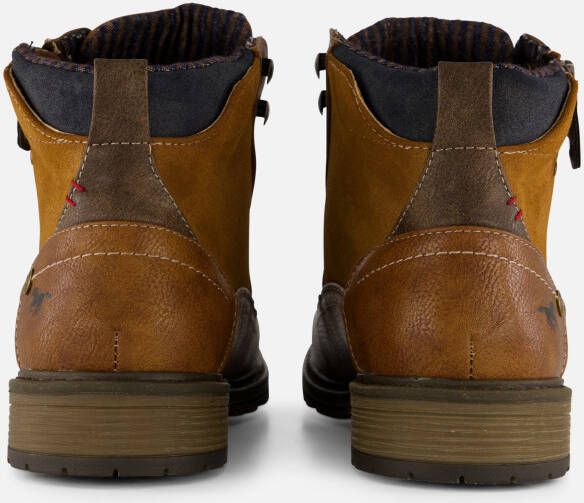 mustang Veterboots cognac Synthetisch