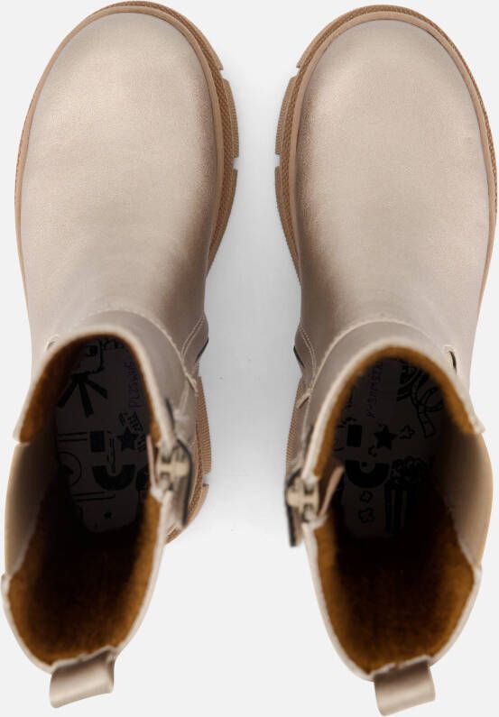 Muyters Chelsea boots goud Synthetisch