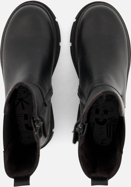 Muyters Chelsea boots zwart Imitatieleer