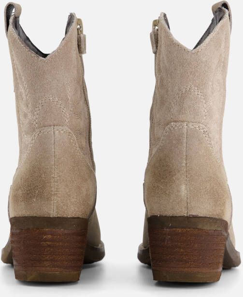 Muyters Cowboylaarzen grijs Suede