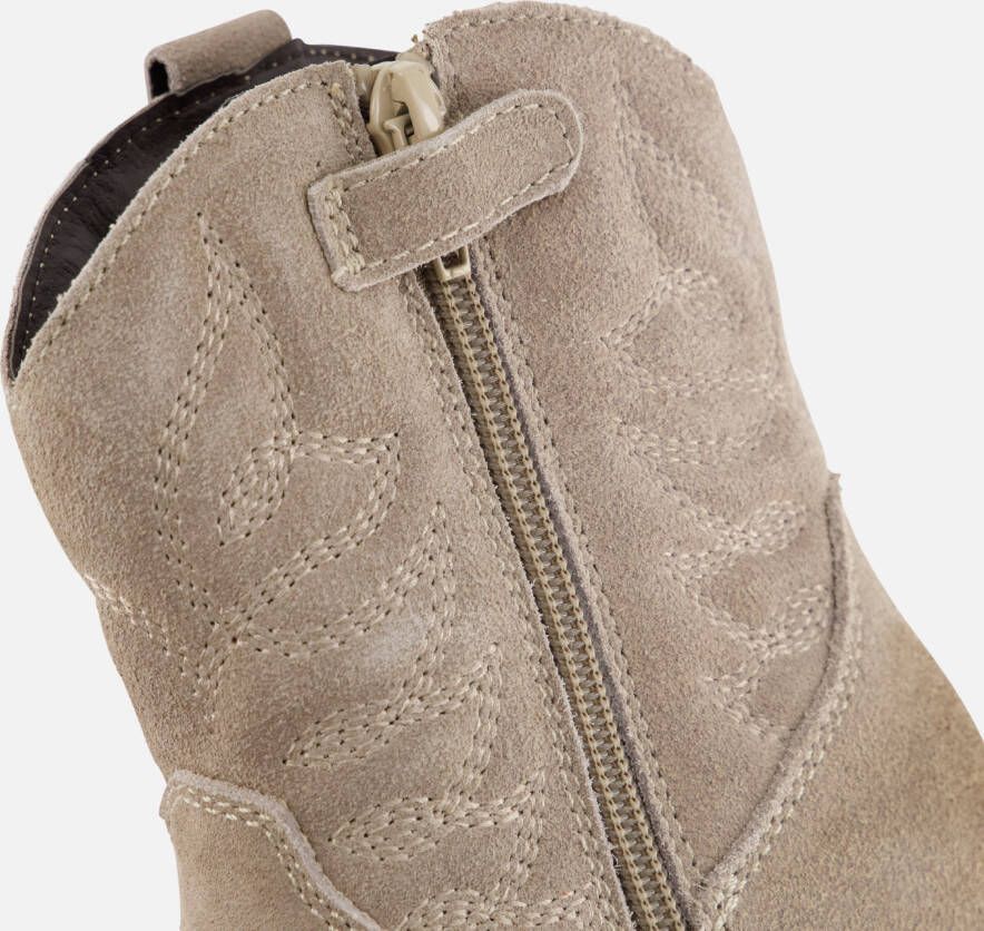 Muyters Cowboylaarzen grijs Suede