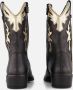 Muyters Cowboylaarzen zwart Leer Kinderschoenen - Thumbnail 2