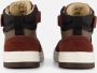 Muyters hoge sneakers bordeaux rood - Thumbnail 2