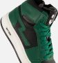 Muyters hoge Sneakers groen Leer - Thumbnail 4