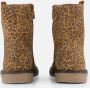 Muyters Leopard Enkellaarsjes bruin Suede Kinderschoenen - Thumbnail 2