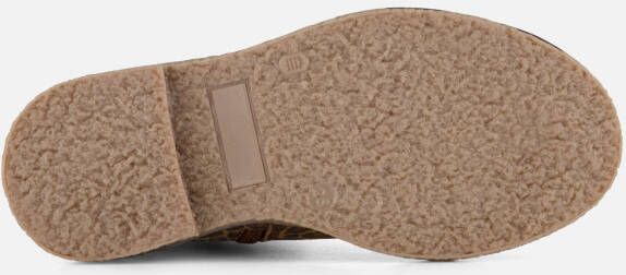 Muyters Leopard Enkellaarsjes bruin Suede
