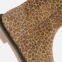 Muyters Leopard Enkellaarsjes bruin Suede Kinderschoenen - Thumbnail 5