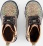 Muyters Leopard Veterboots goud Leer Kinderschoenen - Thumbnail 3