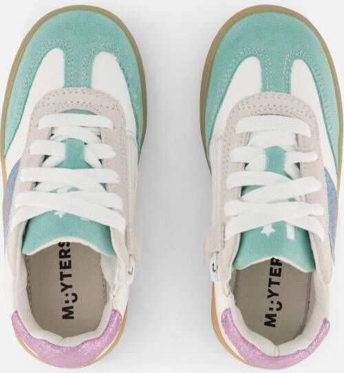 Muyters Mermaid Sneakers blauw Leer