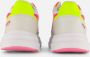 Muyters Neon Sneakers wit Synthetisch - Thumbnail 4
