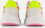 Muyters Neon Sneakers wit Synthetisch - Thumbnail 3