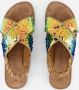 Muyters Pailetten Sandalen goud Synthetisch - Thumbnail 5