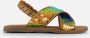 Muyters Pailetten Sandalen goud Synthetisch - Thumbnail 8