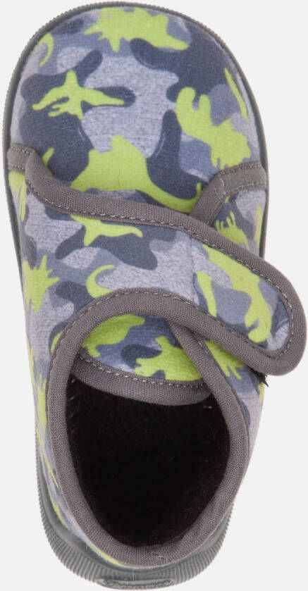 Muyters Pantoffels grijs Textiel 750602