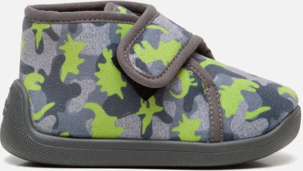 Muyters Pantoffels grijs Textiel 750602
