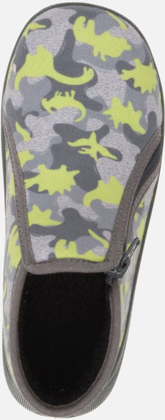 Muyters Pantoffels grijs Textiel 750604
