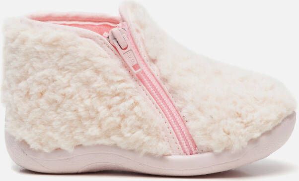 Muyters Pantoffels roze Textiel