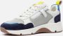 Muyters Runner Sneakers blauw Leer - Thumbnail 3