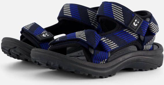 Muyters Sandalen blauw Textiel