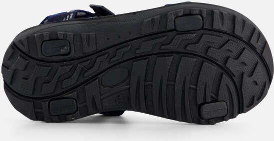 Muyters Sandalen blauw Textiel